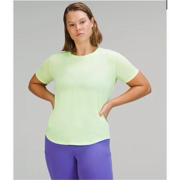 Lululemon High Neck Running and Training T-Shirt 4 - Picture 1 of 5
